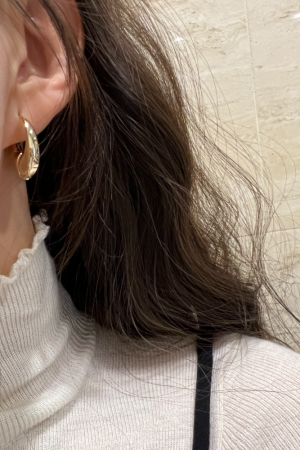 Minimalist French Metal Earrings for Women - High-End Versatile Design, Chic Jewelry Accessories