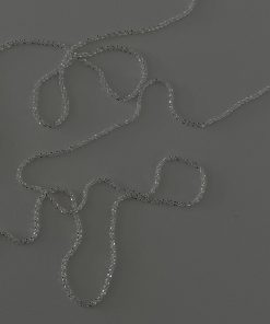 Minimalist High-End Shimmering S925 Silver Choker Necklace for Women - Versatile Simple Chain Design