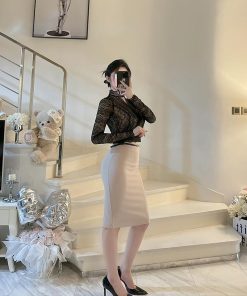 Minimalist Metal Buckle Hook Design Thin Waist Belt for Women - Versatile Small Leather Accessory