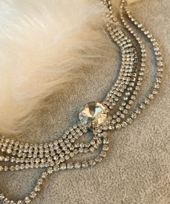 Minimalist Multi-Layer Necklace for Women - Ultra-Shiny Diamond-Inlaid Clavicle Chain, Japanese and Korean Style Luxury Accessory