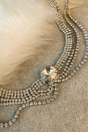 Minimalist Multi-Layer Necklace for Women - Ultra-Shiny Diamond-Inlaid Clavicle Chain, Japanese and Korean Style Luxury Accessory