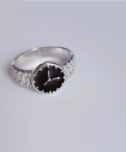 Minimalist Oil Drop Ring for Women - Japanese & Korean Style Finger Ring, Niche Design, Perfect for Everyday Wear