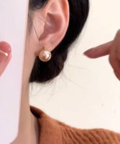 Minimalist Pearl Earrings - Versatile Niche Design Ear Clips for Trendy Fashion Accessories