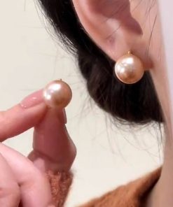 Minimalist Pearl Earrings - Versatile Niche Design Ear Clips for Trendy Fashion Accessories