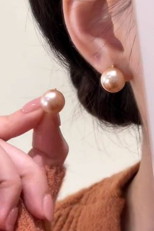 Minimalist Pearl Earrings - Versatile Niche Design Ear Clips for Trendy Fashion Accessories