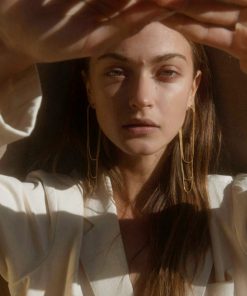 Minimalist Retro Multi-Layer Snake Bone Chain Tassel Earrings - European American Instagram Style Gold Jewelry