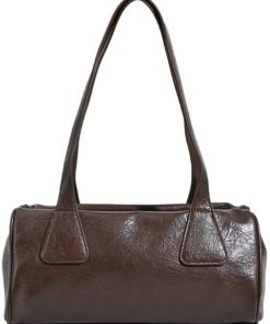 Minimalist Retro Tote Bag for Women - High-End Underarm Baguette Shoulder Handbag for Commuting & Everyday Style