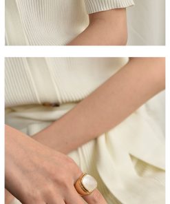 Minimalist Ring for Women, Trendy Index Finger Design, Retro Fashion, European American Style, Simple Temperament, Unique Personality