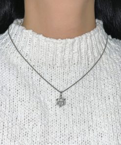 Minimalist Sparkling Zircon Starburst Necklace for Women â€“ Geometric Dainty Collarbone Chain, Versatile Gift Accessory