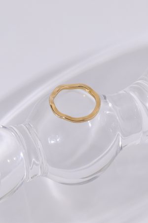 Minimalist Stacked Rings Set for Women - Non-Fading Floating Joint Rings, Simple Plain Circle Tail Rings - Versatile Fashion Accessory