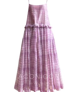 Mint Honeydew Beach Vacation Maxi Dress with Loose Lightweight Sun Protection Sleeves - Summer 2025, Boho Chic, Vacation Style