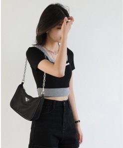 Modest Fits Casual, College Fits Aesthetic - Grunge Black Jean Shorts