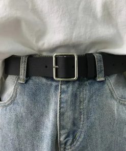 Modest Girly Outfits, Carrie Bradshaw - Classic Faux Leather Belt