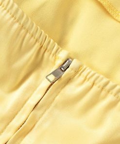 Movie Outfit Ideas, Lawyer Fashion - Yellow Corset Top