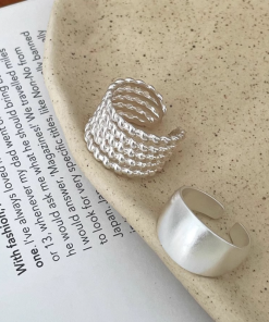 Multi-Layer Twisted Ring for Women, 2025 New Model, High-End Minimalist Versatile Casual Open Design