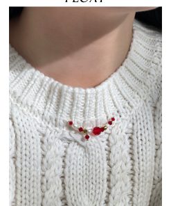 Multicolor Crystal Pendant Beaded Necklace - Handmade Layered Sweater Chain for a Niche Temperament Look