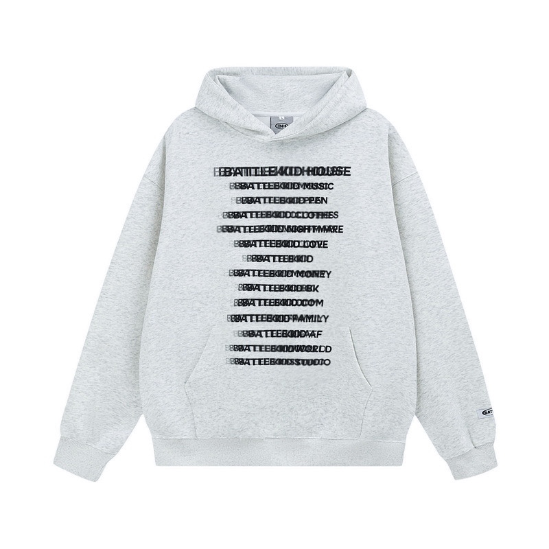 Multicolor Hoodie with Original Letter Print - Handmade Casual Loose Unisex Top for Couples - Y2K Street Style Multicolor Hoodie with Original Letter Print - Handmade Casual Loose Unisex Top for Couples - Y2K Street Style