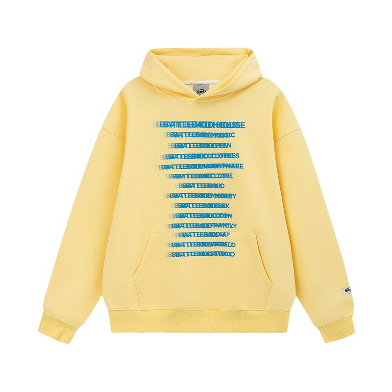 Multicolor Hoodie with Original Letter Print - Handmade Casual Loose Unisex Top for Couples - Y2K Street Style Multicolor Hoodie with Original Letter Print - Handmade Casual Loose Unisex Top for Couples - Y2K Street Style