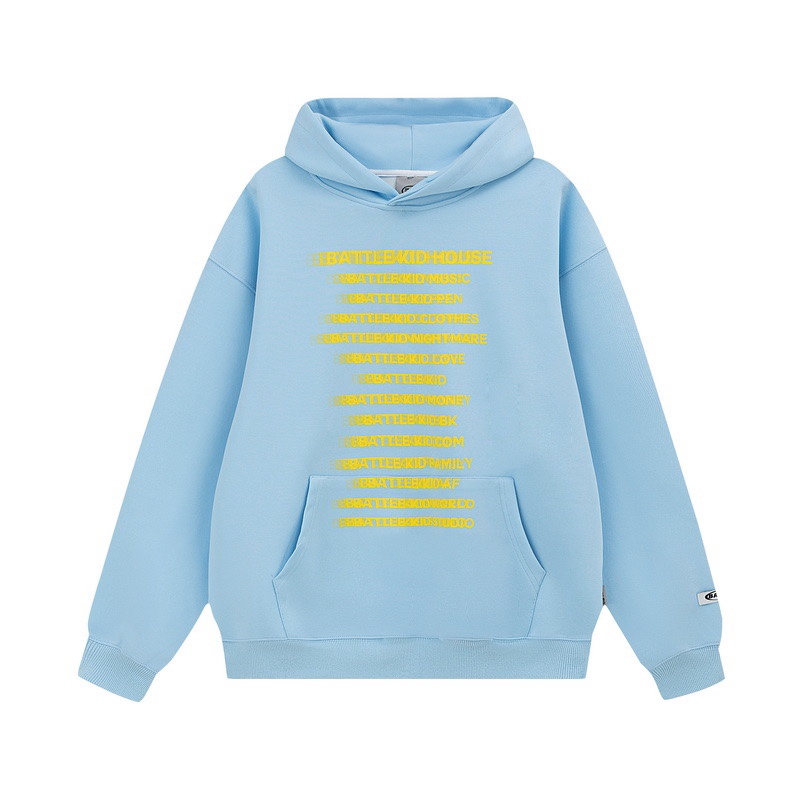 Multicolor Hoodie with Original Letter Print - Handmade Casual Loose Unisex Top for Couples - Y2K Street Style Multicolor Hoodie with Original Letter Print - Handmade Casual Loose Unisex Top for Couples - Y2K Street Style