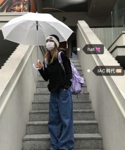 Multicolor Knitted Hat - Korean Style Autumn/Winter Fashion, Cozy Cold Weather Beanie from Dongdaemun