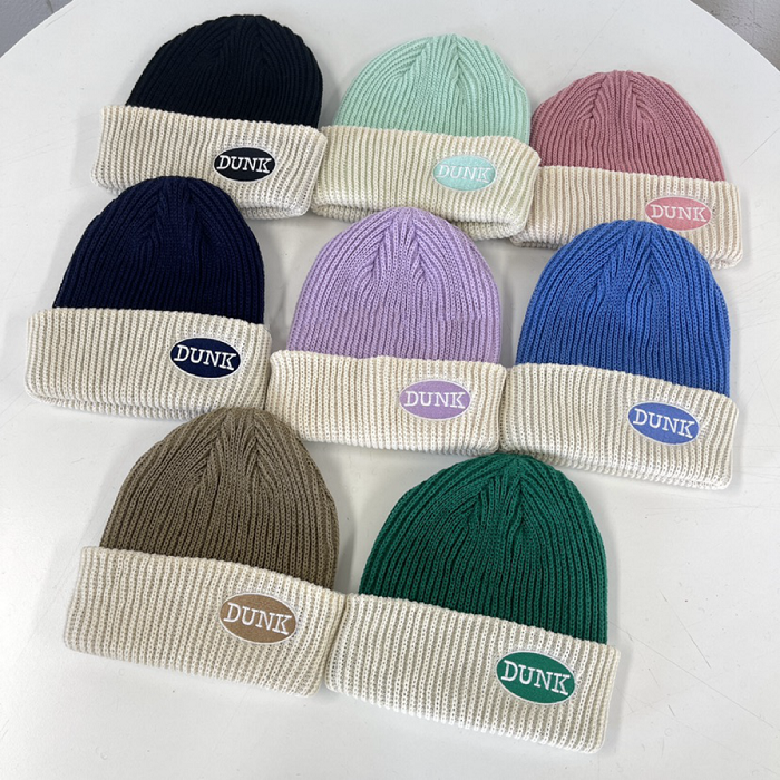 Multicolor Knitted Hat - Korean Style Autumn/Winter Fashion, Cozy Cold Weather Beanie from Dongdaemun Multicolor Knitted Hat - Korean Style Autumn/Winter Fashion, Cozy Cold Weather Beanie from Dongdaemun