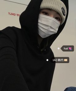 Multicolor Knitted Hat - Korean Style Autumn/Winter Fashion, Cozy Cold Weather Beanie from Dongdaemun