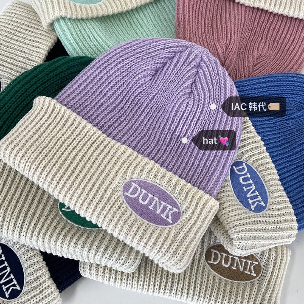 Multicolor Knitted Hat - Korean Style Autumn/Winter Fashion, Cozy Cold Weather Beanie from Dongdaemun Multicolor Knitted Hat - Korean Style Autumn/Winter Fashion, Cozy Cold Weather Beanie from Dongdaemun