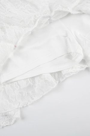 My Dressing Style, Mysterious Outfit Women - Fairycore Lace Mini Skirt