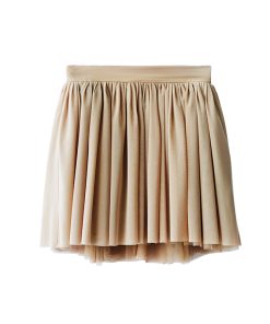 Noblewoman Style High-End Deep V Short Sleeve Top with Pleated Skirt - Women's Summer Elegant Fashion 90s Inspired Cocoa Dance Look