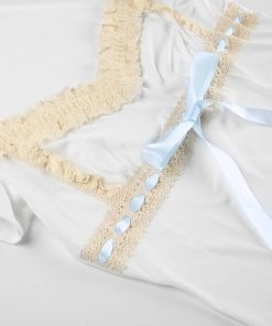 Non Revealing Outfits, Paris Outfits February - Coquette Lace Trim Top