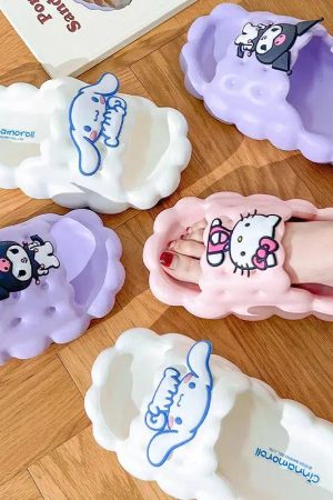 Nyc Outfits, Business Outfit - Hello Kitty Cloud Slippers