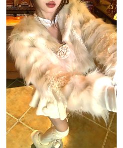 Off-Shoulder Knitted Top for Women - Sweet and Spicy Chinese Style Long Sleeve Slim Fit Lace Autumn Winter Fashion