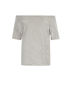 Off-Shoulder One-Shoulder Two-Way Short Sleeve T-Shirt for Women - Loose Slimming Summer Top, Versatile Casual Style