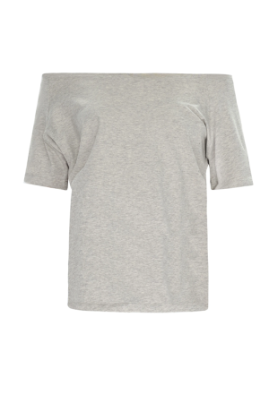 Off-Shoulder One-Shoulder Two-Way Short Sleeve T-Shirt for Women - Loose Slimming Summer Top, Versatile Casual Style