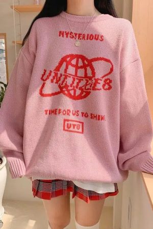Old Money For Women, Acubi Fashion Essentials - Mysterious Sweater