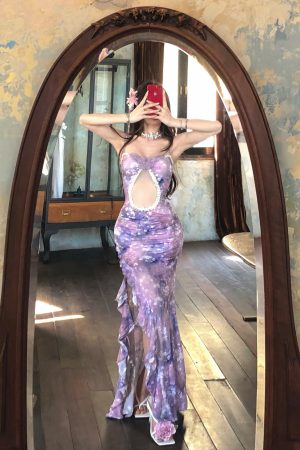 One-Shoulder French Lace Strap Mermaid Dress for Women, Summer Bodycon, Waist-Defining, Slim-Fitting, Elegant Evening Wear