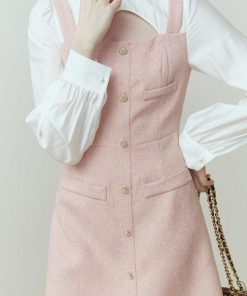 Outfit For A Walk, Outfit Must Haves List - Pink Preppy Mini Dress