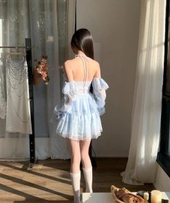 Outfit Ideas For 2029, Retro Mode - Layered Ruffled Mini Dress