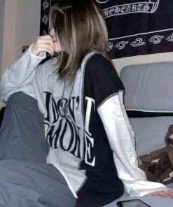 Outfit Inspo Soft, Pants And White Shirt Outfit - Grunge I Don't Smoke Tee