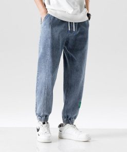 Outfit Post Ideas, Streetwear Fashion For School - Plus Size Casual Jogger Jeans