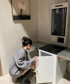 Oversized Pumpkin Korean Style V-Neck Loose Knit Cardigan - Versatile and Slimming Women's Sweater Coat