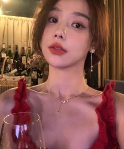 Pearl Camellia Tassel Earrings - Niche Retro Light Luxury Design, High-End Statement Jewelry for Elegant Style