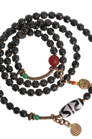 Personalized Multi-Layer Coconut Husk Bracelet for Women & Men - Retro Artistic Cultural Accessory, Trendy Bohemian Style