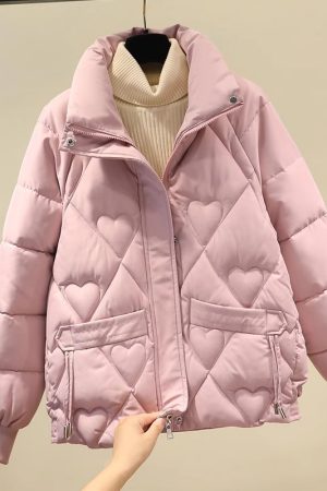 Petite Women's Short Cotton Jacket - 2025 New Winter Coat, Loose-Fitting, Slimming, Thick & Warm for Stylish Layering