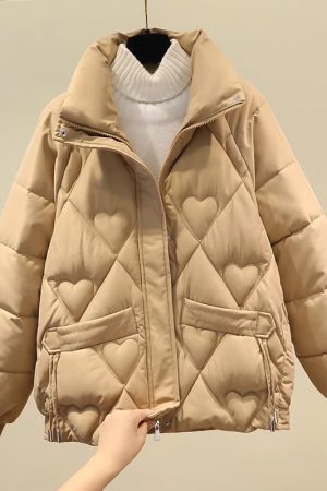 Petite Women's Short Cotton Jacket - 2025 New Winter Coat, Loose-Fitting, Slimming, Thick & Warm for Stylish Layering