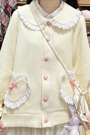 Petite Women's Two-Piece Skirt Set, Pudding Bear Style for Autumn & Winter, Trendy Spring Outfits 2025