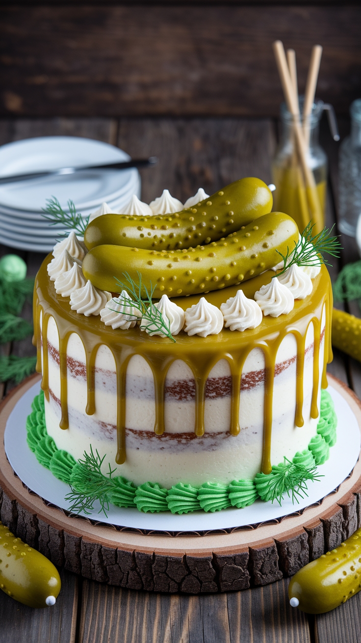 Creative Pickle Cake Decoration Techniques to Impress outfit idea