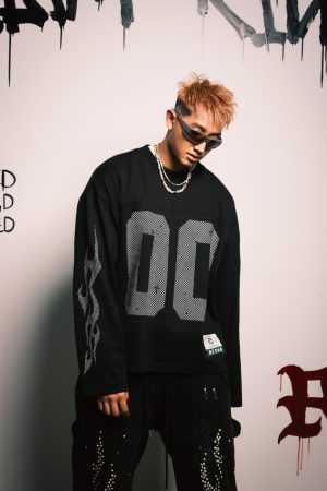 Pixel Jersey Retro Print Heavyweight Oversized Knitted Short Sleeve Round Neck Sweatshirt - Y2K Inspired Fashion Essential