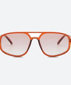 Plaid Autumn Outfit, Fall Vintage Aesthetic Outfits - Vintage Aviator Sunglasses