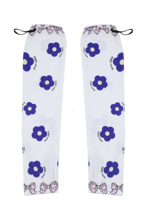 Plus Size Loose Adjustable Summer Ice Silk Arm Sleeves for Women - Sun Protection Cool Thin Covers for Hot Weather